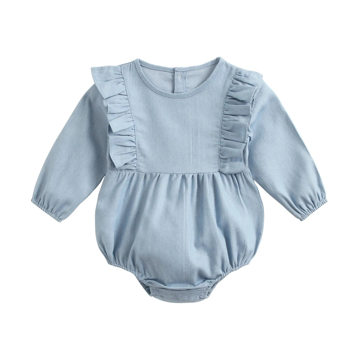 Princess Newborn Baby Girl Bodysuits Long Sleeve Cotton Baby Clothes Flowers Plaid Cute